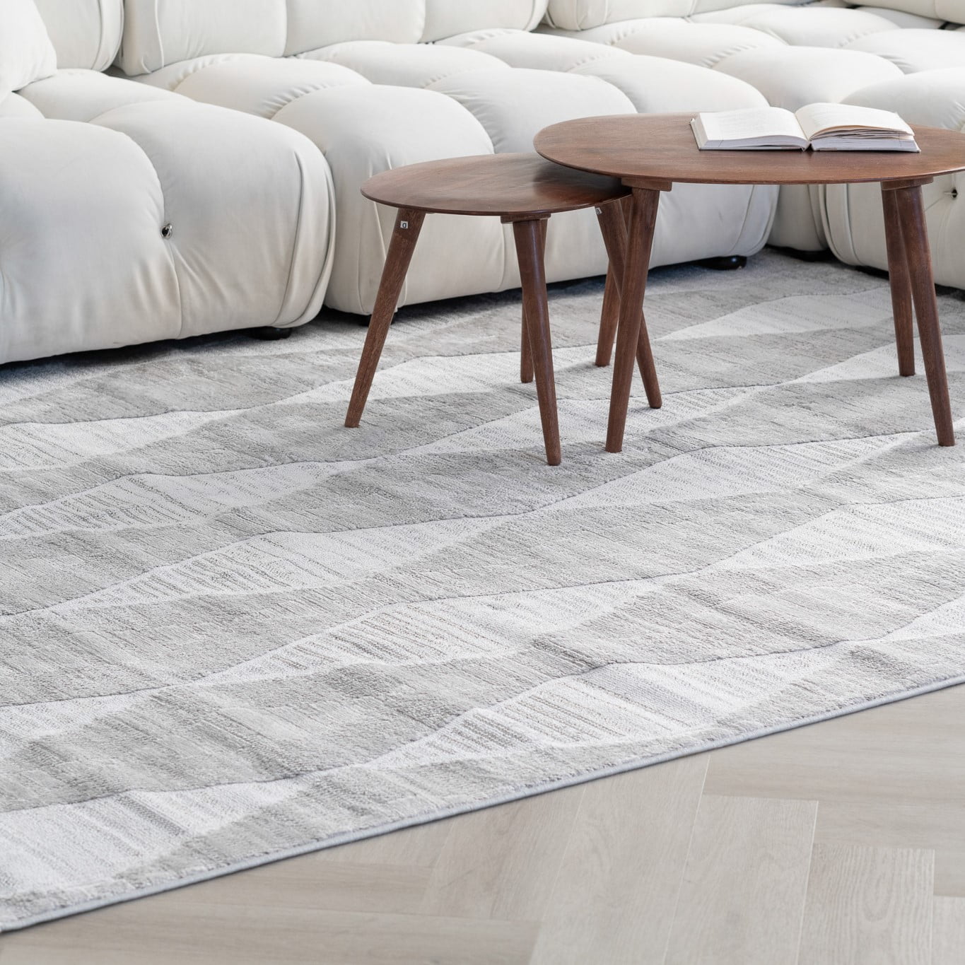 Rug Branch Astra Modern Indoor Area Rug, Grey , Abstract - Living Room, Bedroom