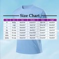 thumbnail image 3 of CHGBMOK T-Shirts pour Homme Couleur Unie Décontracté Sport Ample Manches Courtes Col Rond Chemisiers Haut Tailles M-5TG, 3 of 4