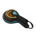 thumbnail image 2 of Mainstays 8-Piece Collapsible Silicone Measuring Cup and Measuring Spoon Set, 2 of 11