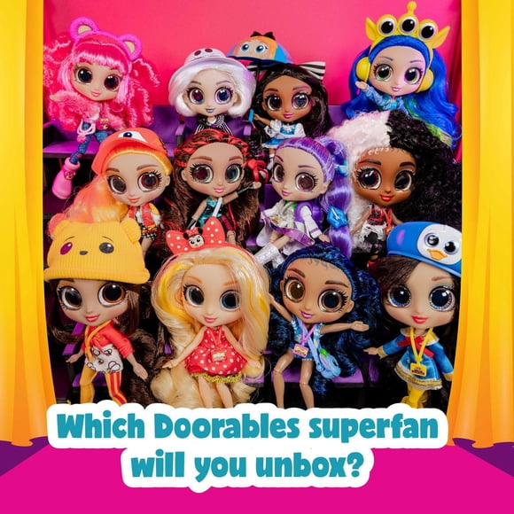 Poupées ADOORBS Disney Doorables avec accessoires, 11 figurines, poupées surprises à collectionner de 14 cm de haut, jouets pour enfants de 5 ans et plus
