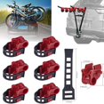 thumbnail image 3 of Ensemble de 6 Pcs Support de Voiture Bicyclette VUS Support de Coffre de Véhicule Porte-Vélo Support d'Attelage Support de Rangement Porte-Accessoires Crochets de Rechange avec Supports, Modèle B, 3 of 7