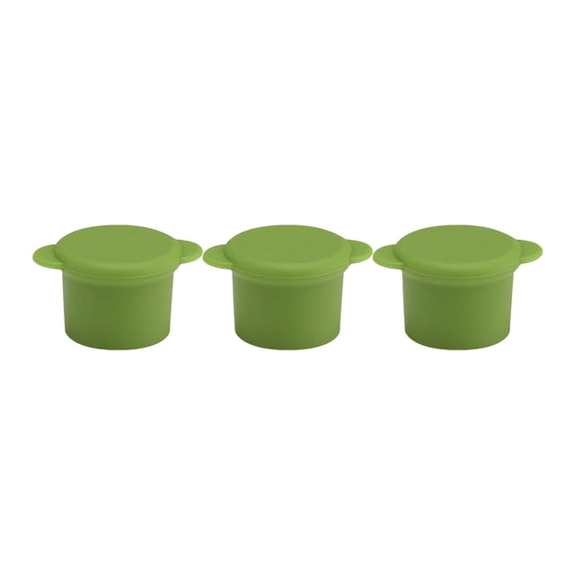 WHEANG Wine Bottle Cap Reusable And Sealing Cap Silicone Cork Keeps Wine Fresh For Days In Air Tightness Set Of 3