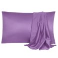 thumbnail image 1 of Unique Bargains Luxury Satin Pillowcase Cool Silk Pillow Case Cover, 1 of 9