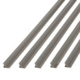 thumbnail image 1 of FASÄDE 47 in. Decorative Vinyl Inside Corner Trim in Argent Silver (5 Pack), 1 of 7