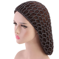 thumbnail image 3 of Filet à Cheveux en Rayonne Douce Chapeaux Snood - Lot de 3 Couvre-Cheveux Longs, 3 of 7