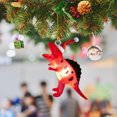 thumbnail image 1 of Acrylic Plane Christmas Dinosaur Pendant Christmas Tree Pendant, 1 of 2