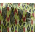 thumbnail image 4 of oneOone Viscose Chiffon Fabric Arrow Ikat Printed Fabric 1 Yard 42 Inch Wide, 4 of 4