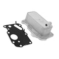 thumbnail image 1 of Engine Oil Cooler No.LR073678 Transmission Oil Cooler with Gasket for Land Rover Range Rover Evoque 2018-2023 1 Pc, 1 of 7