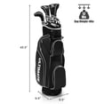 thumbnail image 4 of Ladies Womens Complete Golf Clubs Set 10 Pieces Includes Alloy Driver Black, 4 of 10