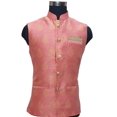 thumbnail image 1 of Bellisimo Fashon Men's Luxury Embroidered Nehru Jacket Vests, 1 of 6