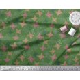 thumbnail image 2 of Soimoi Polyester Crepe Fabric Dot & Butterfly Print Fabric by Yard 52 Inch Wide, 2 of 3