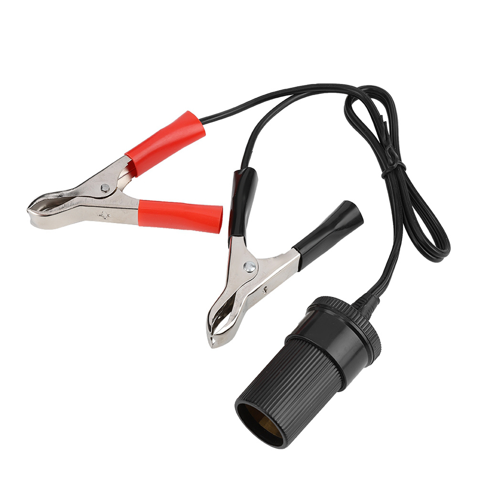 Lighter Socket 12V Car Battery Clip On Adapter  Socket Lighter Travel Charger