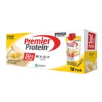 Premier Protein High-protein Banana Agiter 325 mL, 18-count