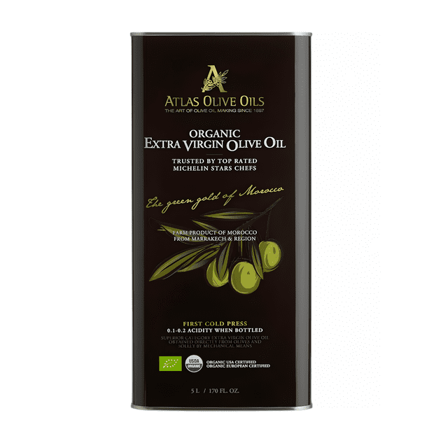 Atlas Organic Extra Virgin Olive Oil 5L