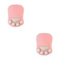 thumbnail image 4 of relayinert Stylish Cat Paw Gaming Mouse Mat Wrist Protection Non-slide Base Safe Cute DS-015 pink gray 2Set, 4 of 6