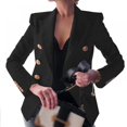 thumbnail image 2 of MesaSe Vestes de Bureau Décontractées pour Femmes avec Poches, Cardigans à devant Ouvert Drapé, Veste de Travail, Rouge, 2 of 4