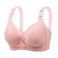 thumbnail image 1 of Yuzhih Bras for Women Push up No Padding Comfort Underwire Plus Size Full Coverage Seamless Everyday Bras, 1 of 6