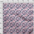 thumbnail image 2 of oneOone Cotton Flex Fabric Square & Triangle Geometric Fabric Prints By Yard 40 Inch Wide, 2 of 4