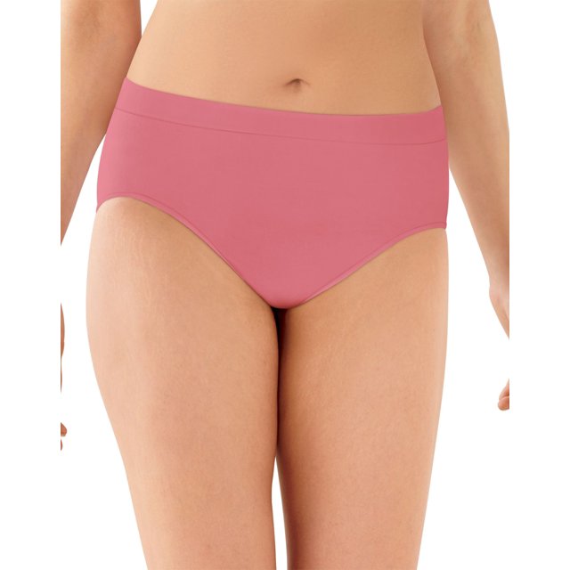 Bali Womens One Smooth U All-Around Smoothing Hi-Cut Panty, 9, Terracotta Pink