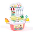 thumbnail image 4 of fastboy 1 Ensemble Mini Jouets de Cuisine de Simulation Manuel Cerveau Jeu de Rôle Table de Cuisson Cuisinière Jouet d'Éveil pour Garçons Filles, 4 of 9