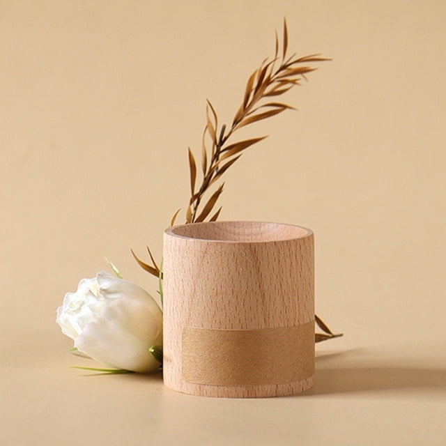 EGNMCR Aromatherapy Diffuser 1.57 Inch Wood Oil Diffuser Improve Sleep Home Cylindrical Aromatherapy Diffuser For Workout Yoga Contemplation wood Essential Diffuser