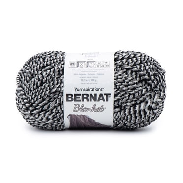 Bernat® Blanket™ #6 Super Bulky Polyester Yarn, Inkwell 10.5oz/300g, 220 Yards