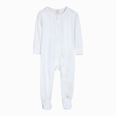 gdxvjhbj Baby Boy Clothes Newborn Baby Boy Girl Clothes Baby Romper Neutral Jumpsuit Fall Winter Outfit 0 3 6 9 12 18 24 Months (White,18-24 Months)