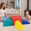 thumbnail image 2 of Gymax Blocs d'Activité d'Escalade et de Rampement pour Enfants avec Housse en PU Imperméable Mousse EPE Multicolore, 2 of 10