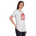 thumbnail image 2 of Inkmeso T-shirt Maman Épouse Infirmière Hauts pour Femmes T-shirt Graphique à Col Rond, 2 of 9