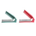 thumbnail image 1 of lionlar 2 Pcs Peigne à Cheveux Pliable Portable Compact Brosse à Cheveux Maison pour Femmes Vert Rouge, 1 of 9