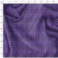 thumbnail image 4 of Soimoi Purple Poly Georgette Fabric Leopard Animal Skin Fabric Prints by Yard 52 Inch Wide, 4 of 6