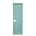 thumbnail image 1 of Classic Retro 24 In 12 Cu.ft. Bottom Mount Refrigerator Auto Defrost, Energy Star Certified, Counter Depth with Manual Ice maker, 1 of 16