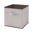 thumbnail image 2 of Saving Sale! Cameland Lidless Clothes And Toys Organizer Desktop Storage Box Closet Drawer Non-woven Storage Box Beige Style, 2 of 4