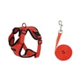 thumbnail image 2 of Yunuuuoa Adjustable Pet Harness Leash Set Soft Breathable Mesh Vest Walking Gear for Cats and Dogs Escape Proof Reflective Padded Control for Outdoor Travel Training, 2 of 6