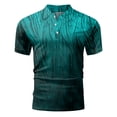 thumbnail image 3 of BOBOGOJP Polo en Coton Ajusté pour Homme à Manches Courtes Polo Classique Core (Vert Menthe, TG), 3 of 4