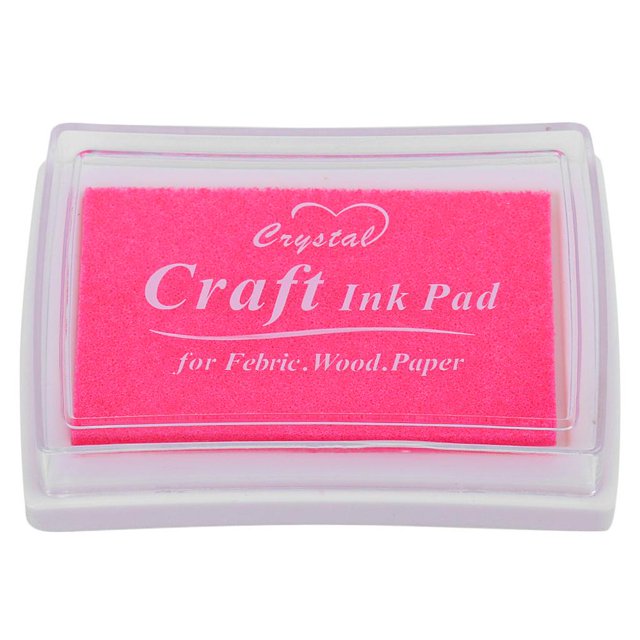 HLONK Stamping Ink Pad Pigment Print Party Card Making Gifts Pink