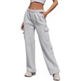 thumbnail image 4 of 2025 Pantalon Décontracté pour Femmes Pantalon Décontracté Uni pour Femmes Pantalon Cargo à Cordon Décontracté pour Femmes Pantalon Décontracté Polyvalent pour Femmes Paquet Confortable Long, 4 of 4