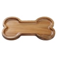 thumbnail image 2 of Dvkptbk A Plate Dog Bowl Dinner Solid Wood Oval Bread Bowl Kitchen Gadgets, 2 of 9