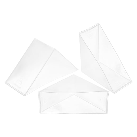 Lot de 4 Protecteurs d'Angle 40x110 mm en Plastique, Protège-Angle Droit, Coussin, Blanc