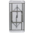 thumbnail image 2 of Bowery Hill Plastic Folding Table in White, 2 of 3
