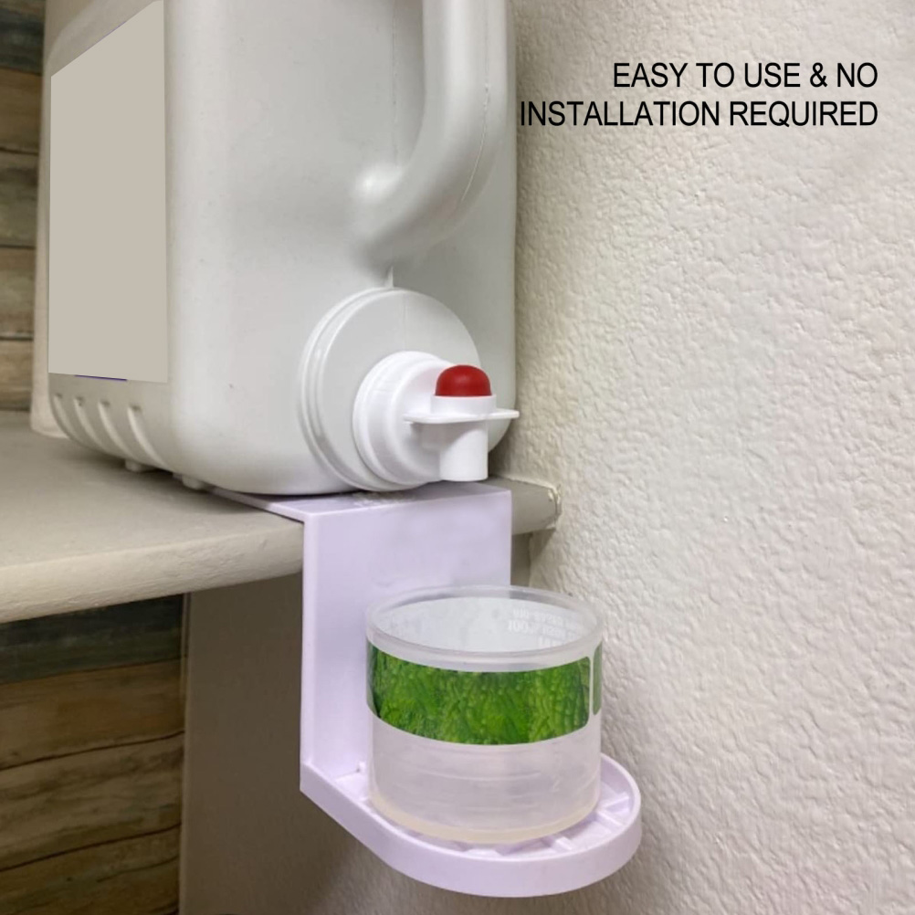 Detergent Cup Holder,2 Pack Laundry Detergent Laundry Detergent Holder Laundry Soap Dispenser Holder Highly Versatile