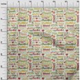 thumbnail image 3 of oneOone Silk Tabby Baby Blue Fabric Text Craft Projects Decor Fabric Printed By The Yard 42 Inch Wide, 3 of 5
