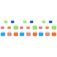 thumbnail image 1 of QualitChoice Portable Carrier Egg Tray Storage Box Holder Camping 6/12 Eggs Container geen 6grid 3Set, 1 of 1