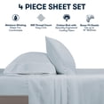 thumbnail image 5 of Sertapedic So Cool! 4pc Cooling Sheet Set - Angel Falls, 5 of 5