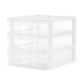 thumbnail image 2 of Gracious Living 3 Drawer Desktop Countertop Storage w/ Organizer Lid,3 Pack, 2 of 8
