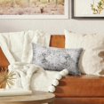 thumbnail image 5 of Grey Boho Throw Pillow Covers Set of 2 Monaco Rug Carpet Double Sided Pattern Cotton Soft Pillow Case Cushion Cover Pillowcase for Garden Couch Sofa Bed Decorative 12x20 inch, 5 of 5