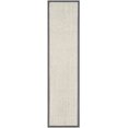 thumbnail image 2 of Safavieh Natural Fiber Collection NF441B Border Sisal Runner, 2'6" x 8' , Marble / Grey, 2 of 3