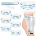 thumbnail image 1 of 8 PCS Catheter Stabilization Devices, Catheter Sticking Fastener Stickers for Foley Bag Holder, Leg Band Urinary Stabilizer Strap Patch Accessories, Foley Catheter Leg Anchor Bandages, 1 of 6