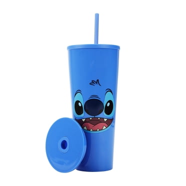 Lilo & Stitch Big Face Blue 26 Oz Spill-Resistant Tumbler