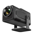 thumbnail image 1 of Projecteur LCD Portable 1080P avec Mise au Point Manuelle et Angle de Projection Réglable à 180° - Noir, Idéal pour le Cinéma à Domicile et la Vidéoconférence, 1 of 7